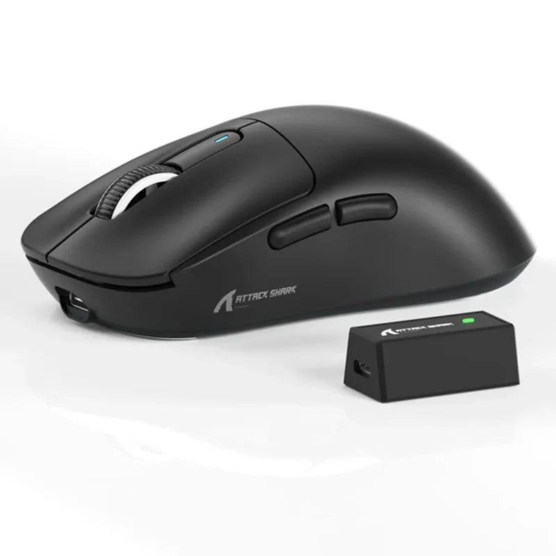 ATTACK SHARK X3PRO Wireless Gaming Mouse 8K PAW3395 59g Lightweight 26000DPI Tri-mode RGB Ergonomic Mice For PC Laptop Gamer