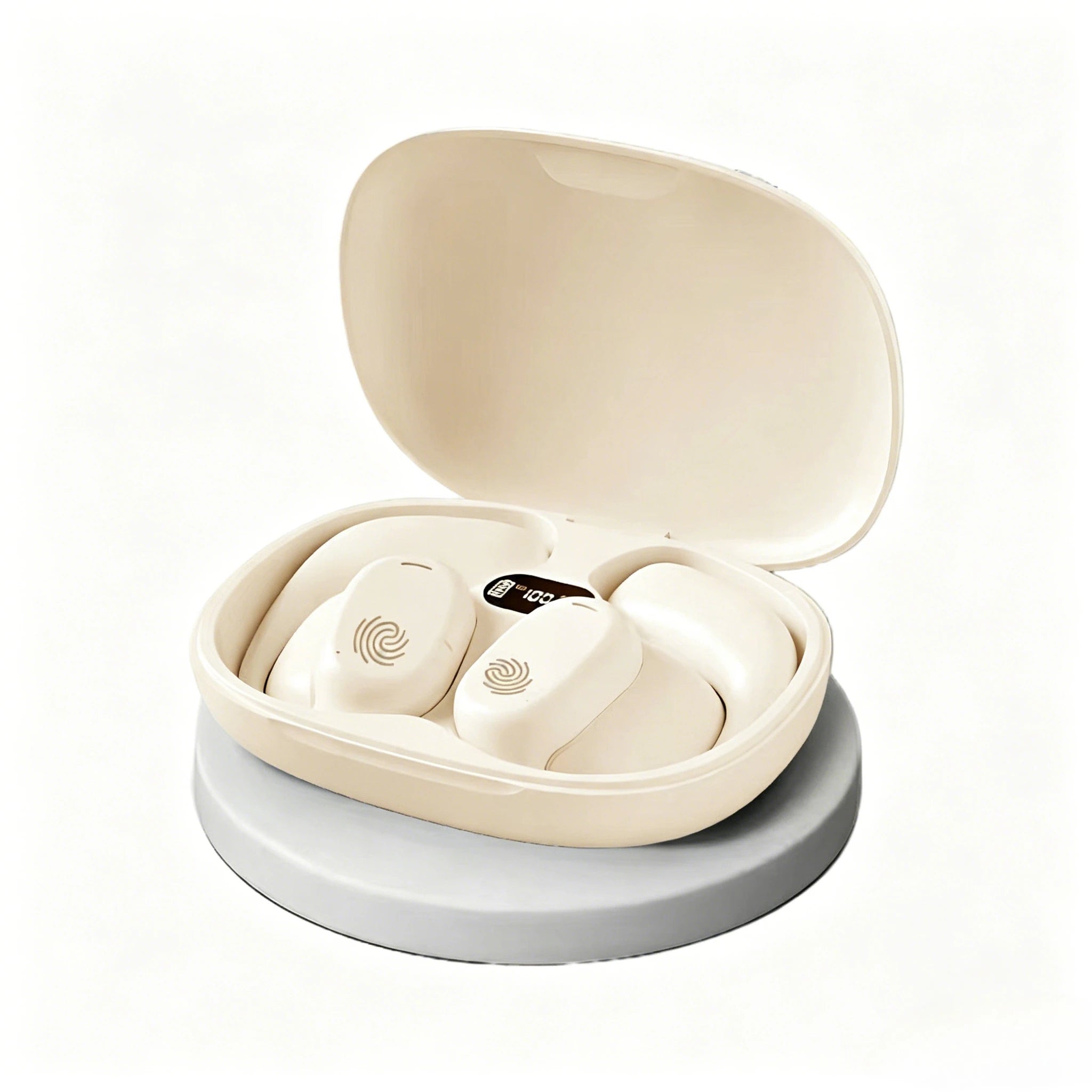 Wireless Earbuds Bone Conduction Headphones Bluetooth Waterproof Sport Earphones Long Battery HiFi Stereo Call Noise Reduction