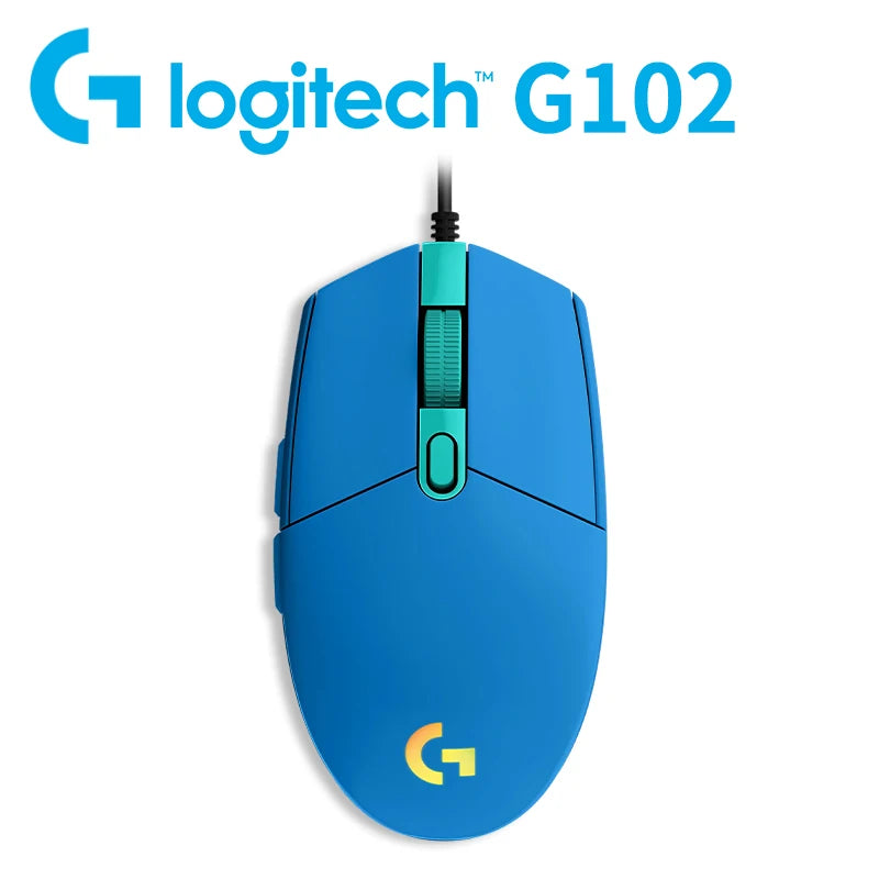 Logitech G102/G203 USB Wired Gaming Mouse, offering a revolutionary gaming experience with precise tracking of every move