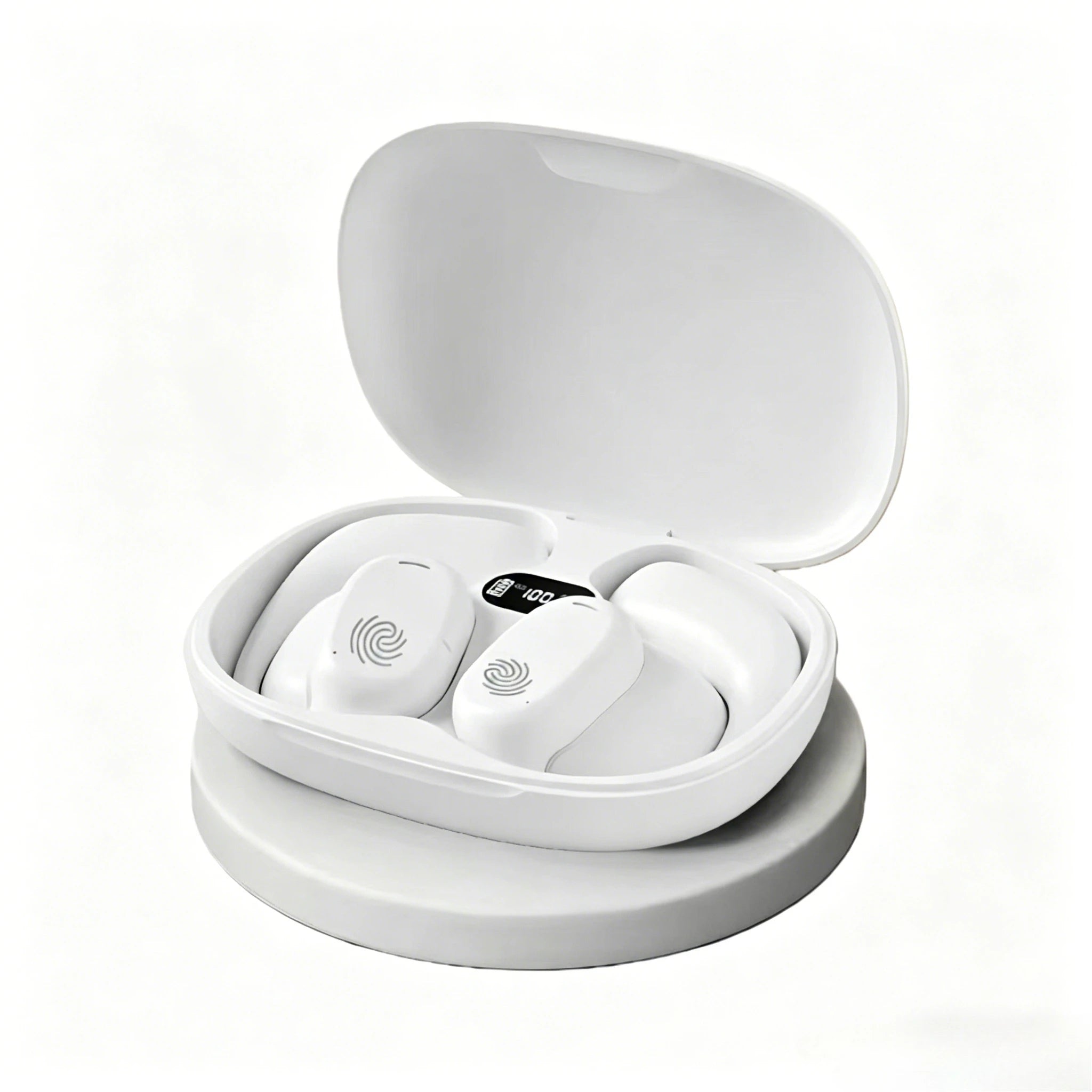 Wireless Earbuds Bone Conduction Headphones Bluetooth Waterproof Sport Earphones Long Battery HiFi Stereo Call Noise Reduction