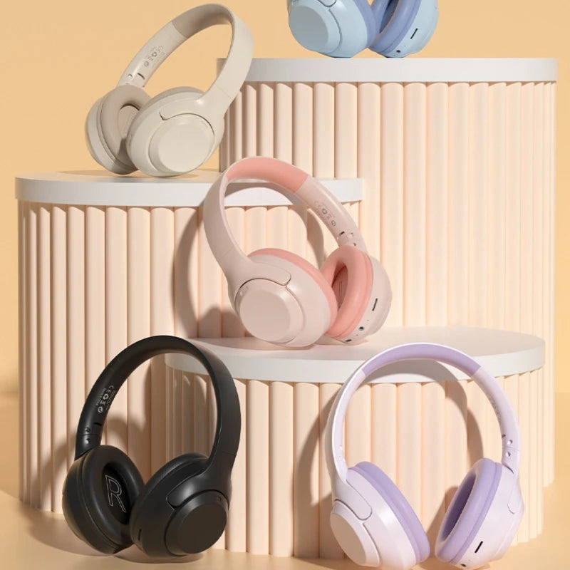 V630 Wireless Headphones Gaming for PC Mobile Foldable Over Ear Headset with Headband Bluetooth Earphones High Quality Sound