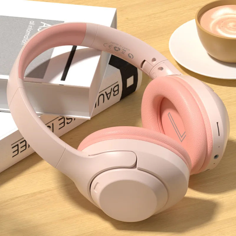 V630 Wireless Headphones Gaming for PC Mobile Foldable Over Ear Headset with Headband Bluetooth Earphones High Quality Sound