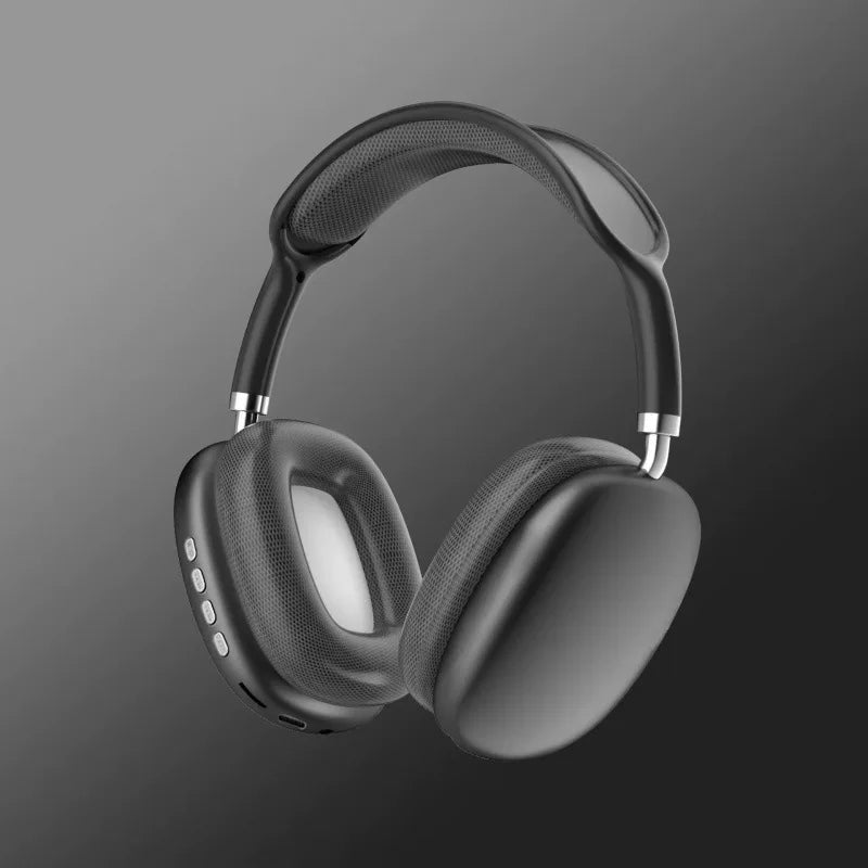 2026 P9 Plus Max Wireless ANC Headphones Bluetooth 5.4 HiFi Sound Deep Bass Foldable Gaming Headset for Phone PC Tablet