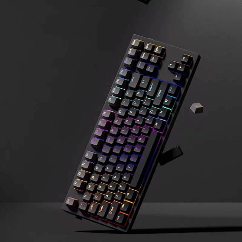Gradient Keycaps Top Print Shine through backlit RGB keycap For Cherry Mx Switch Mechanical Keyboard OEM Profile PBT Key Caps