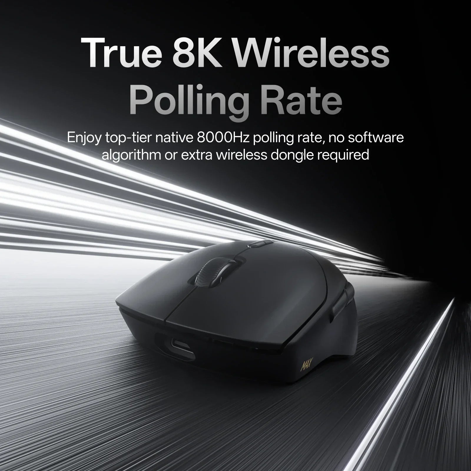 2026 New Rapoo VT9/VT9 MAX GEN-2 Wireless Gaming Mouse True 8K Wireless Polling Rate 53g Lightweight Up to 750Hr Battery Life