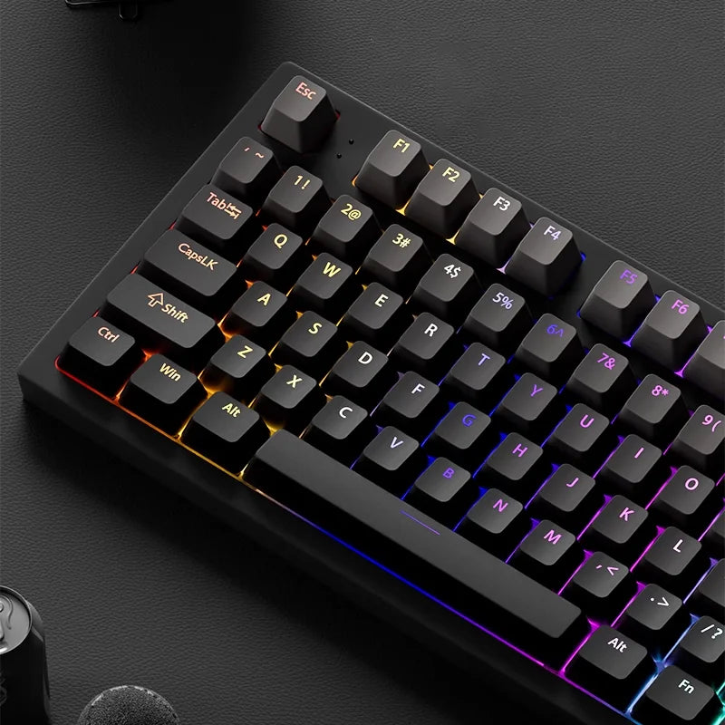 Gradient Keycaps Top Print Shine through backlit RGB keycap For Cherry Mx Switch Mechanical Keyboard OEM Profile PBT Key Caps