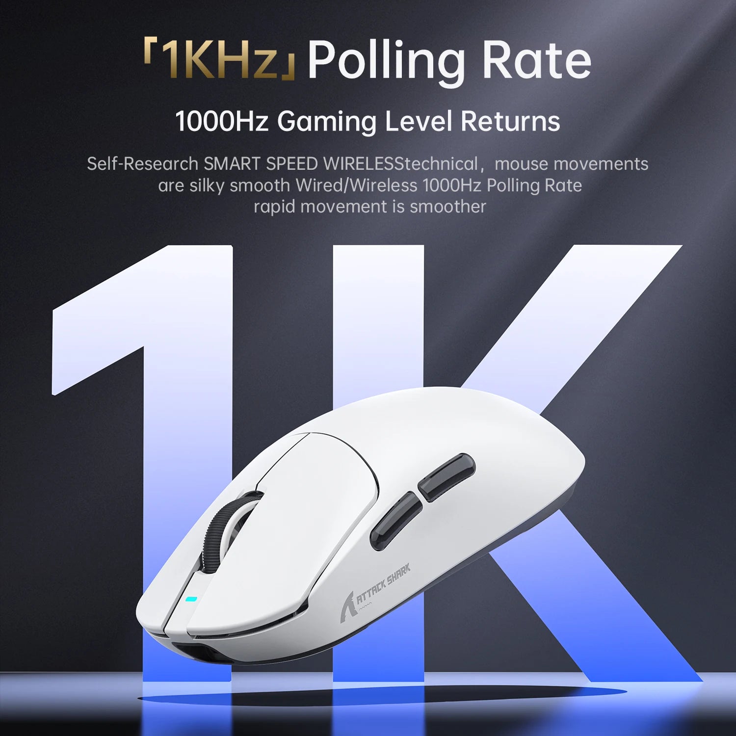 ATTACK SHARK X8SE Wireless Gaming Mouse 2.4G Bluetooth Wired Tri-Mode 25000 DPI Customized Esports Gamer Mouse