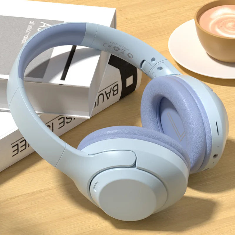 V630 Wireless Headphones Gaming for PC Mobile Foldable Over Ear Headset with Headband Bluetooth Earphones High Quality Sound
